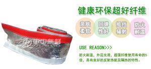 Ribbon-type foil anti-radiation-thermal sleeve